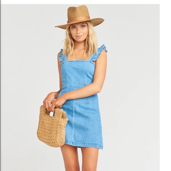 Show Me Your Mumu Denim Dress 